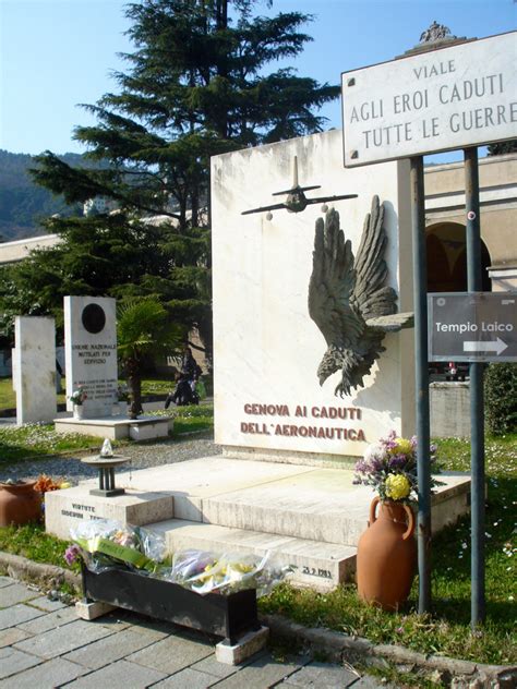 Monumento Ai Caduti DellAeronautica C M Staglieno Di Genova