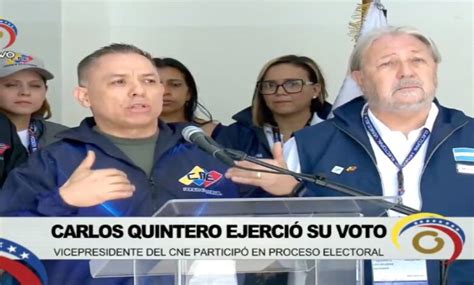 CNE Confirma El Funcionamiento Del 100 De Las Mesas Electorales En El