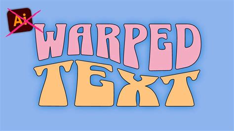 How To Easily Make Warped Text Effects — No Design Skills Needed Youtube