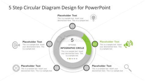 Infographic Diagram Of Circular Process Slidemodel