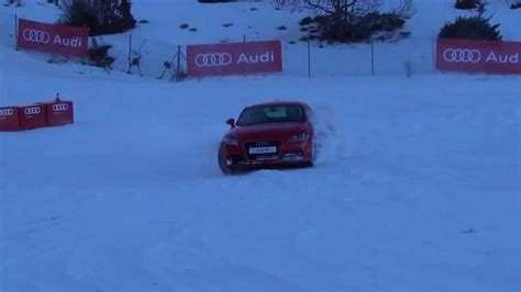 Audi Winter driving experience La Molina 2014 5 También con el TT