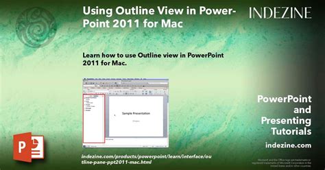 Using Outline View In Powerpoint 2011 For Mac