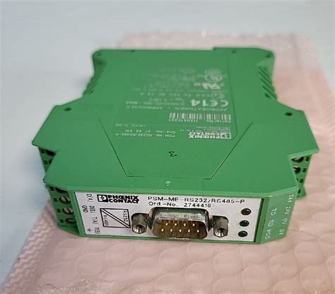 PHOENIX CONTACT PSM ME RS232 RS485 P Interface Converter UK SELLER