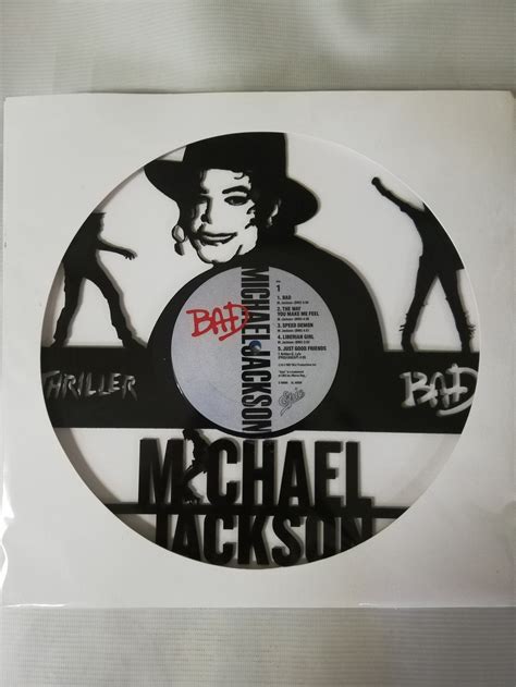 MICHAEL JACKSON BAD VINILO DECORATIVO VD9 Libreria Atlas