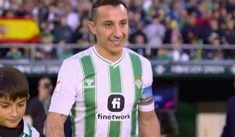 Video Así fue la emotiva despedida de Andrés Guardado con el Betis