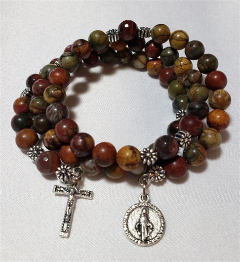 Decade Rosary Wrap Bracelets