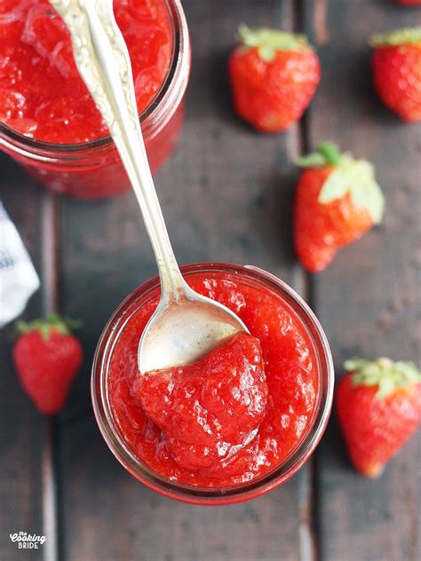 Basic Homemade Strawberry Jam The Cooking Bride