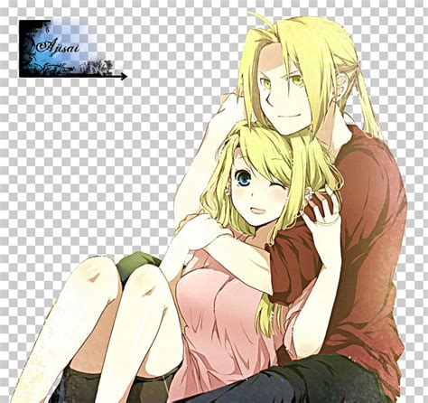 Edward Elric Winry Rockbell Fullmetal Alchemist Anime Character Png