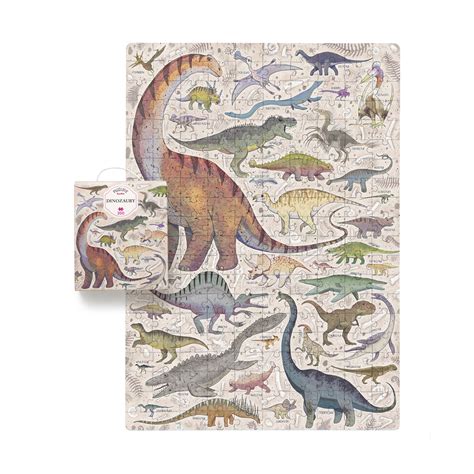 Puzzle Puzzlove 200 El CzuCzu Dinozaury Bright Junior Media