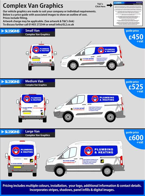 Van Graphics Price Guide Vehicle Branding Sl2 Signs