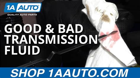 What Does Bad Transmission Fluid Look Like Good Vs Bad Youtube