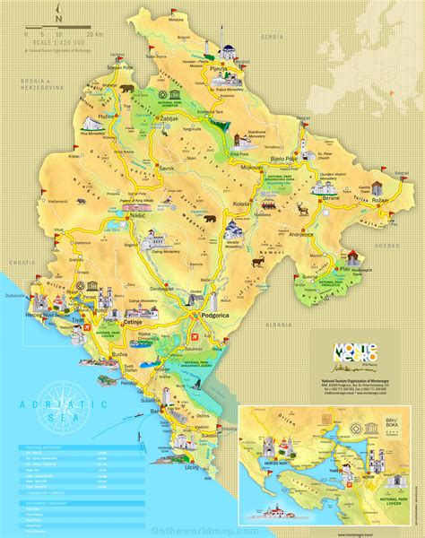 Mapas Geograficos De Montenegro Em 2020 Mapa Turistico Montenegro Mapa