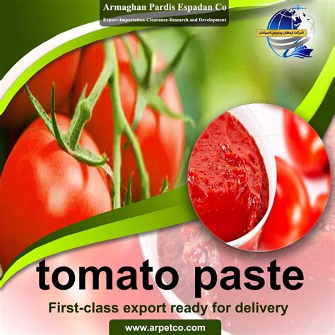 Buy Yummy Taste Tomato Paste Sauce In Best Price From Armaghan Pardis Espadan Iran