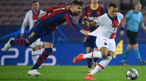 VER GOLES Kylian Mbappé Barcelona fue goleado 1 4 por PSG en la ida de