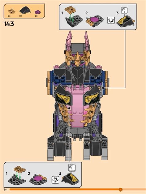 LEGO Instructions for set 71772 The Crystal King, Ninjago - Crystalized