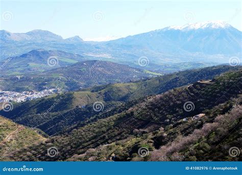 Spanish Countryside Colmenar Spain Stock Photo Image Of Spanish