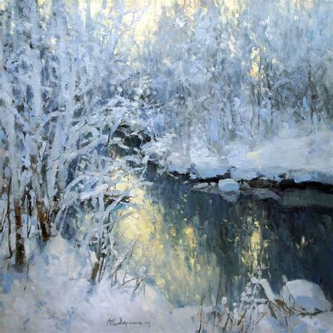 Winter Painting Still Life Art Painting