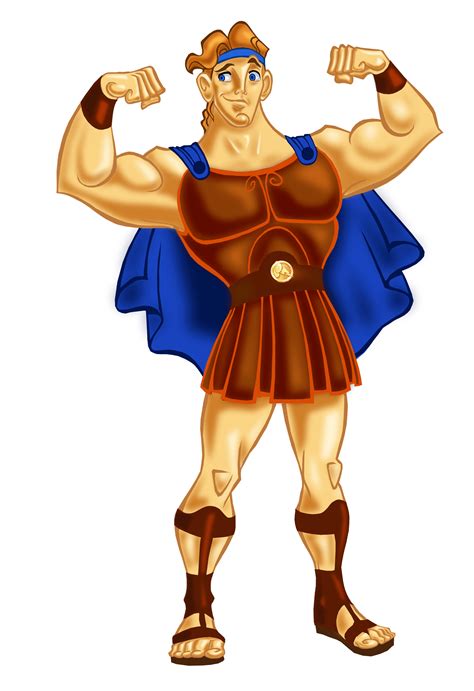 Hercules Strong Cartoon Transparent Png Stickpng