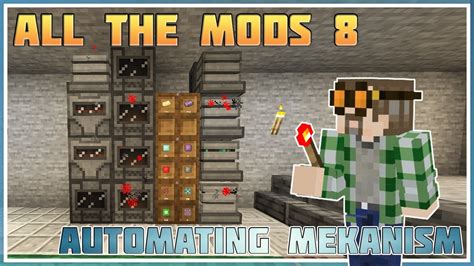 Automating Mekanism With Laser Io Minecraft All The Mods 8 15 YouTube