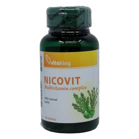 Ft Vitaking Nicovit Multivitamin Tabletta Db Herbaposta Webshop