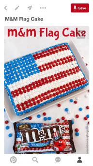 Flag Cake