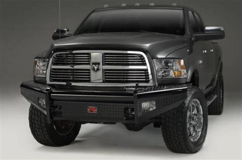 Fab Fours Dr10 S2961 1 Black Steel Dodge Ram 25003500 Front Bumper 2010 2018 Bumperonly