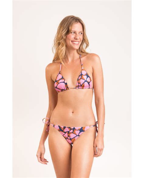 Partes De Abajo De Bikini Bottom Amore Pink Cheeky Micro Marca Rio De Sol