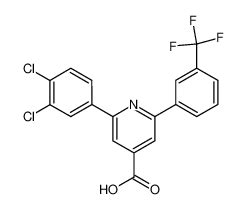 Ácido 2 3 4 dicloro fenil 6 3 trifluorometil fenil