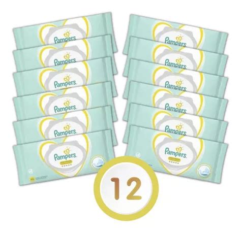 Toallitas Húmedas Pampers Recién Nacido 48u Combo X12 Packs