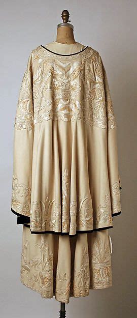 Evening Coat Image 2 Back Callot Soeurs French 1900 Wool