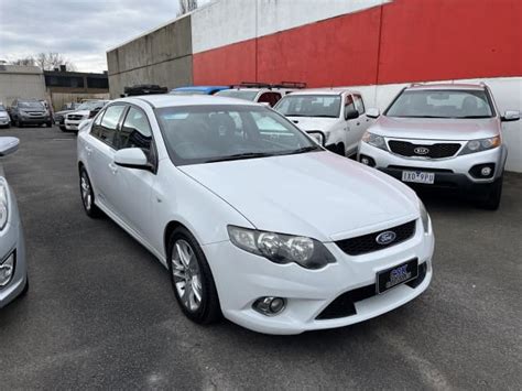 2011 Ford Falcon FG Upgrade XR6 White 6 Speed Auto Seq Sportshift Sedan