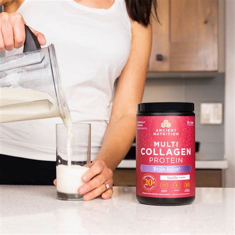 Multi Collagen Protein Brain Boost Ancient Nutrition Dr Axe