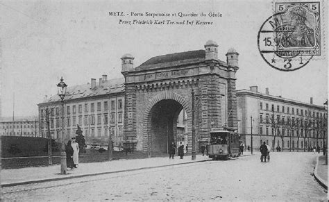 Metz Porte Serpenoise Carte Postale Ancienne Et Vue D Hier Et