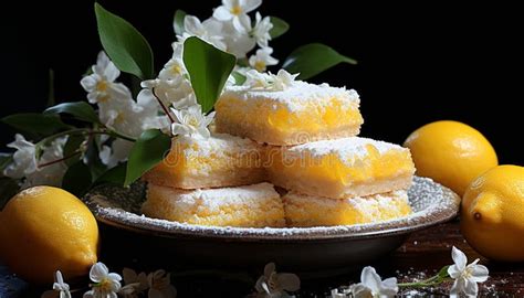 Frescura Y Dulzura En Un Plato De Fruta Generada Por El Ai Imagen De