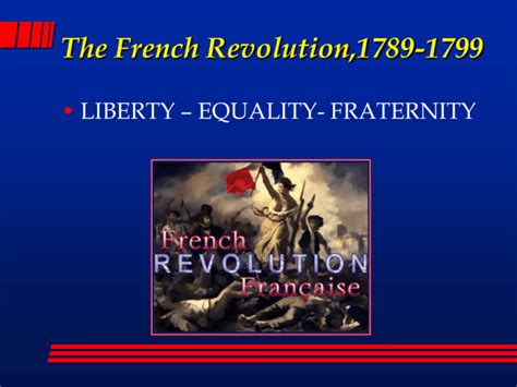 The French Revolution 1789 1799