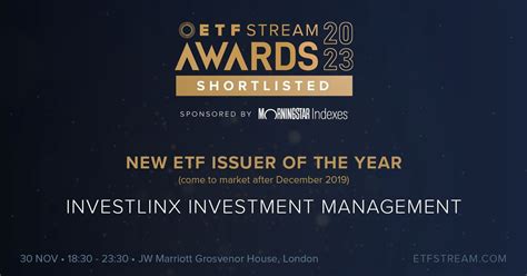 Investlinx Shortlisted At Etf Stream Awards Investlinx