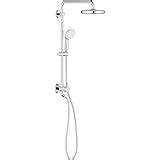 GROHE 27867001 Retro Fit Euphoria 25 Inch Shower System Starlight