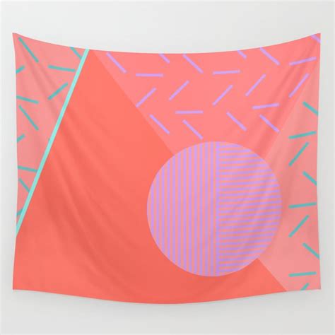 Memphis 2019 Wall Tapestry By Silverpegasus Society6