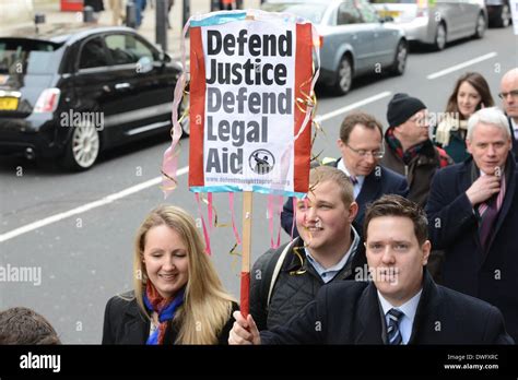 London England Hundreds Of Protesters Demonstration To Save Legal Aid