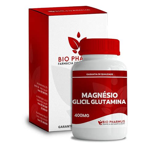 Magn Sio Glicil Glutamina Mg Biopharmus Bio Pharmus