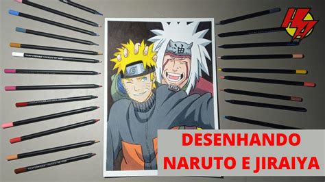 Desenhando Naruto E Jiraiya YouTube