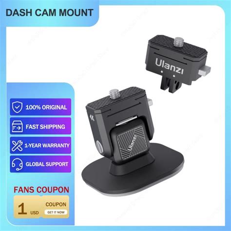 Ulanzi Dash Cam Mount Original Accessories Compatibility Insta360 X3ONE