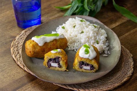 Prepara Gorditas De Pl Tano Macho Rellenas De Frijol Y Queso Comedera