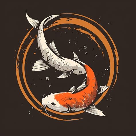 Premium Photo Koi Fish Seamless Pattern