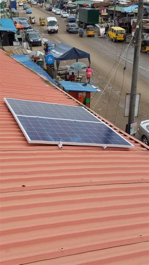 500watts Solynta Solar Installation In Alaba International Market