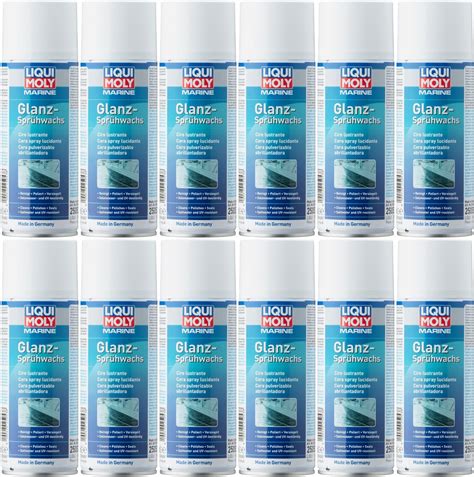 Liqui Moly 25053 Marine Glanz Sprühwachs 12x 400 Milliliter