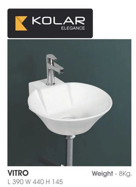 Vitra White Ceramic Wash Basin Wall Mounted At Rs In Chennai Id