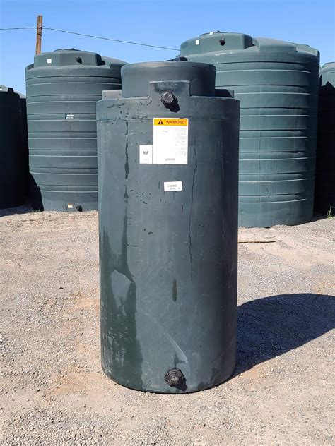 300 Gallon Vertical Water Storage Tank 36”D x 82”H