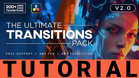 Dp The Ultimate Transitions Pack V Davinci Resolve Tutorial