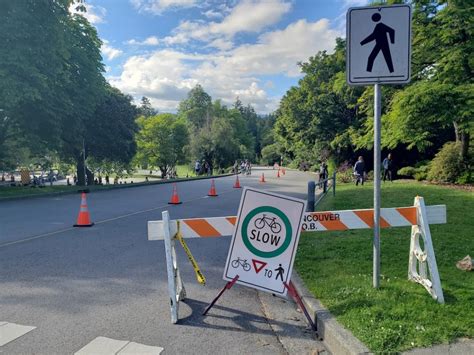 Stanley Park Reopens To All Cars With Cyclists Now Sharing The Road